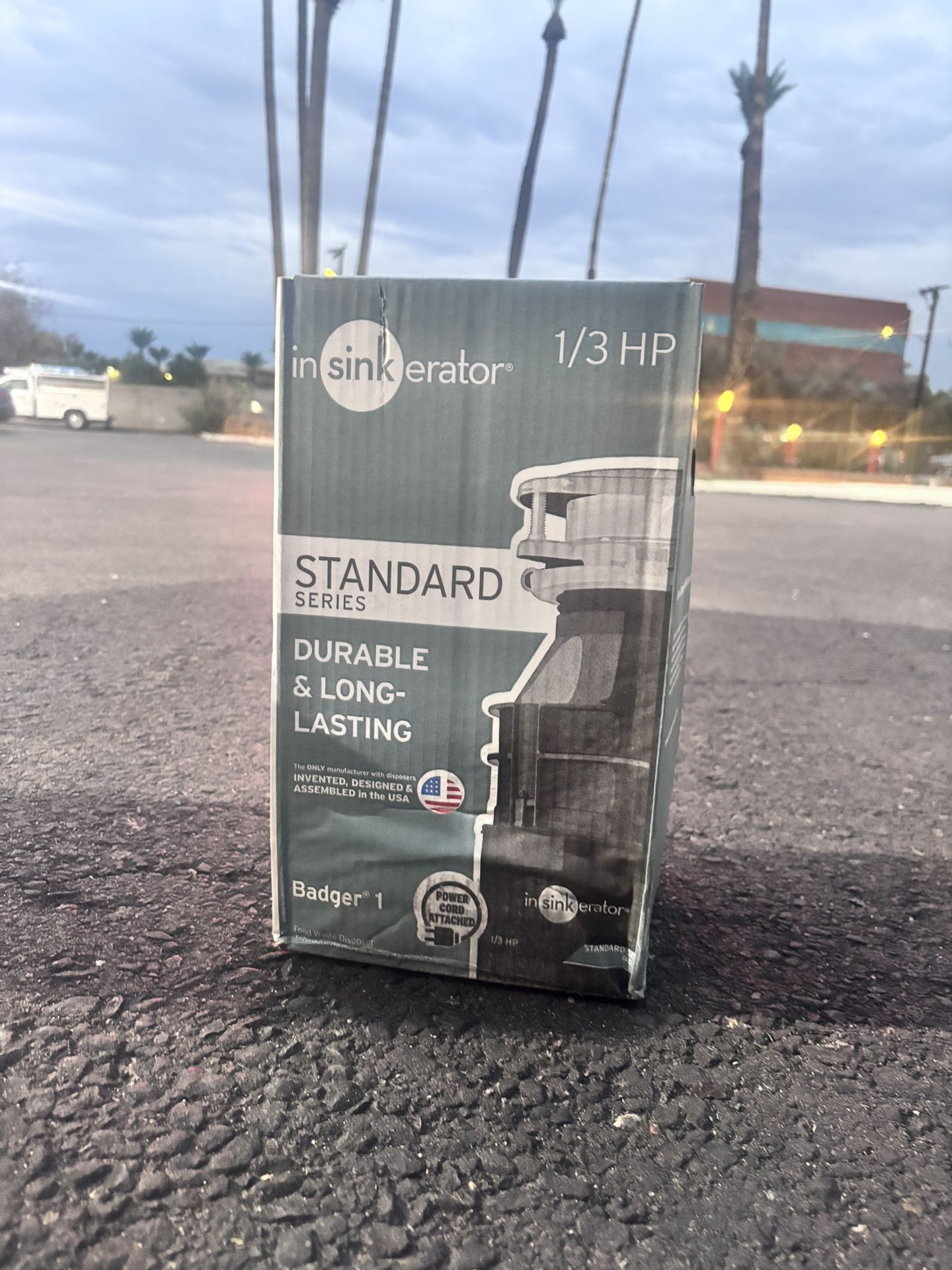 Insinkerator Garbage Disposal 1/3HP