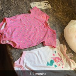 6-9 Month Babygirl Clothes $11