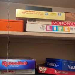 Board games and puzzles