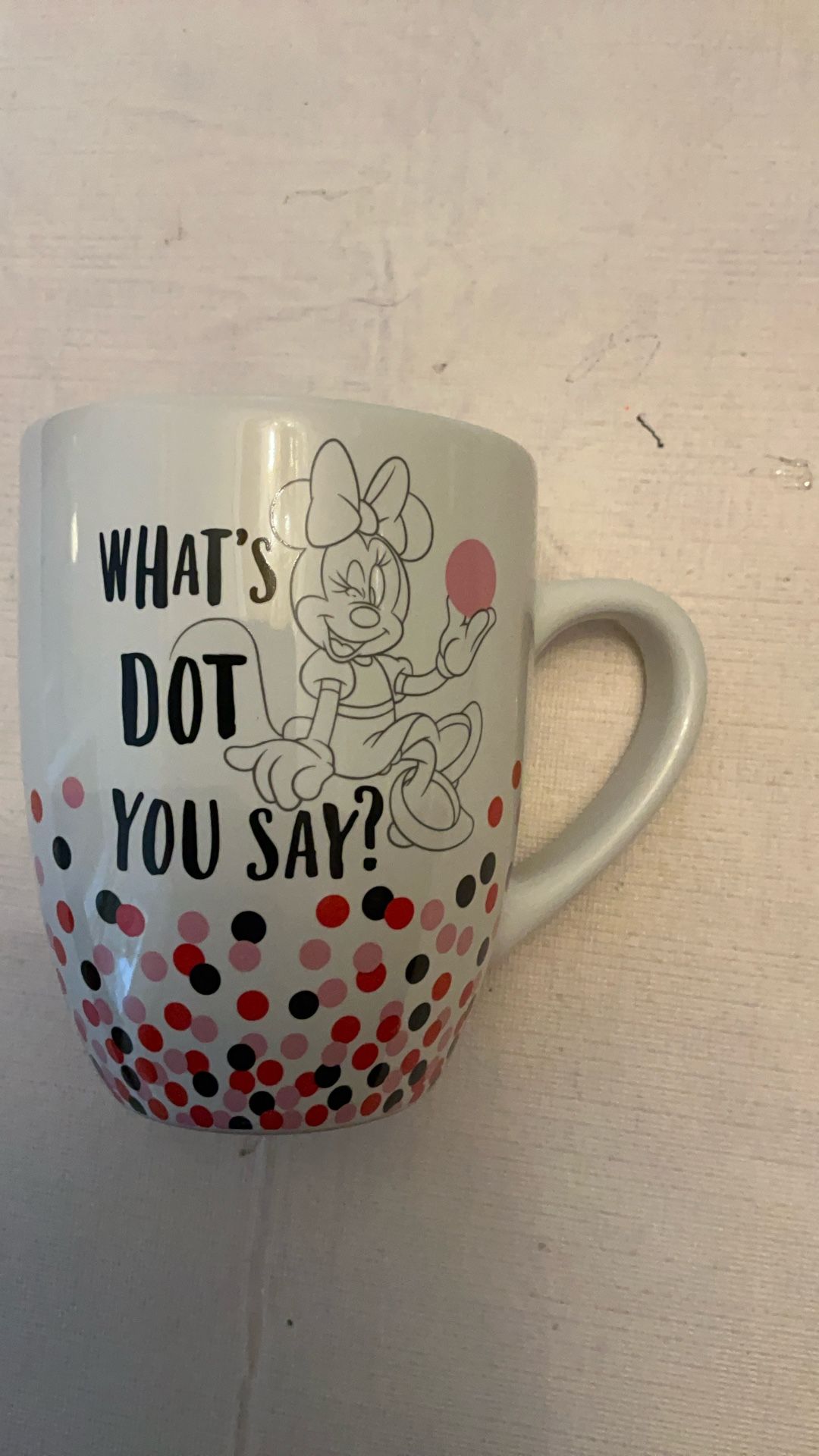 Disney Minnie Mug New