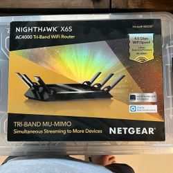 Nighthawk X65 Ac4000 Tri-Band WiFi Router