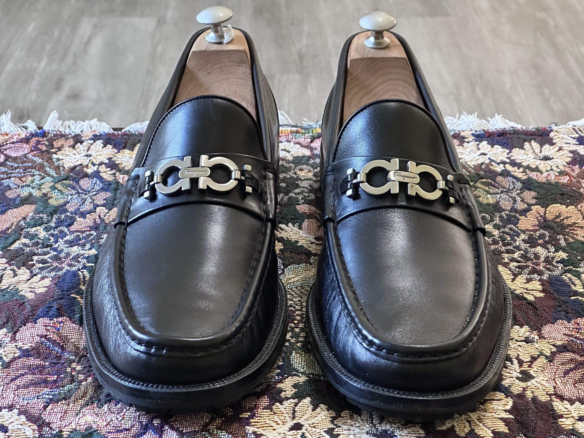 Salvatore Ferragamo Master Gancini Horse Bit Men