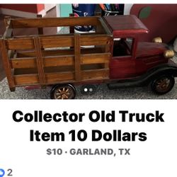 Collector Old Truck. Cash Only