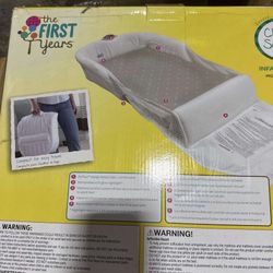 The First Years Cozy Baby Sleeper Portable and Washable Infant Bed 30