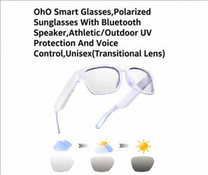 OhO Smart Bluetooth Glasses – Transitional Lenses 🔥