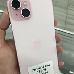Pink 15 Plus Unlocked. Cash Or $50 Down W Approval 
