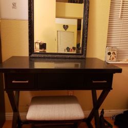 Black Vanity Or Desk