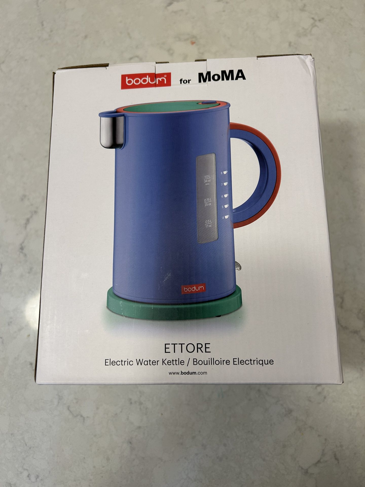 Brand New MoMA Electric Tea Kettle 