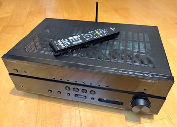 Yamaha 80W 7.2 AirPlay, Bluetooth, Wi-Fi, Atmos, DTS:X 4K ARC Receiver