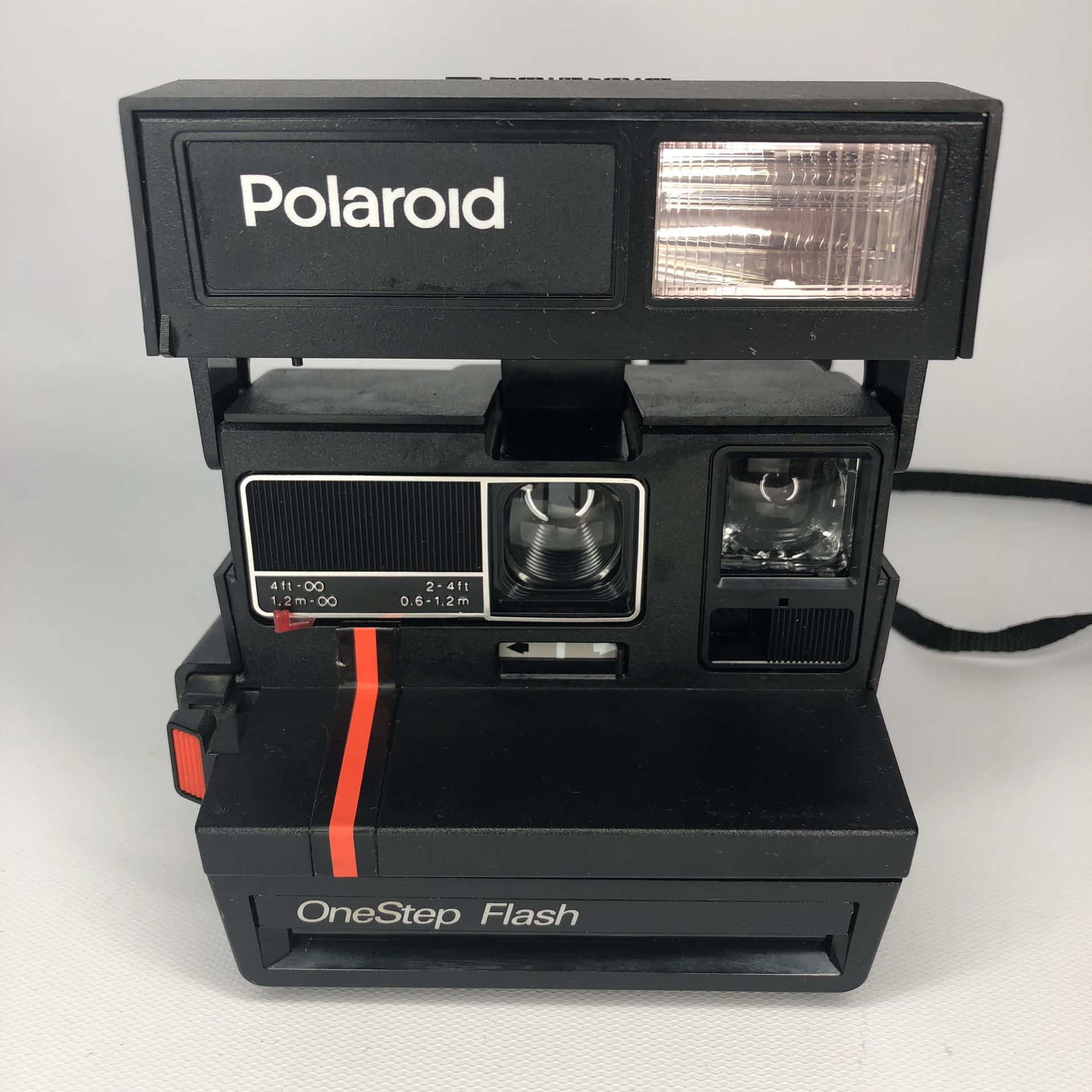 Polaroid OneStep Flash Instant 600 Film Black Camera Neck Strap
