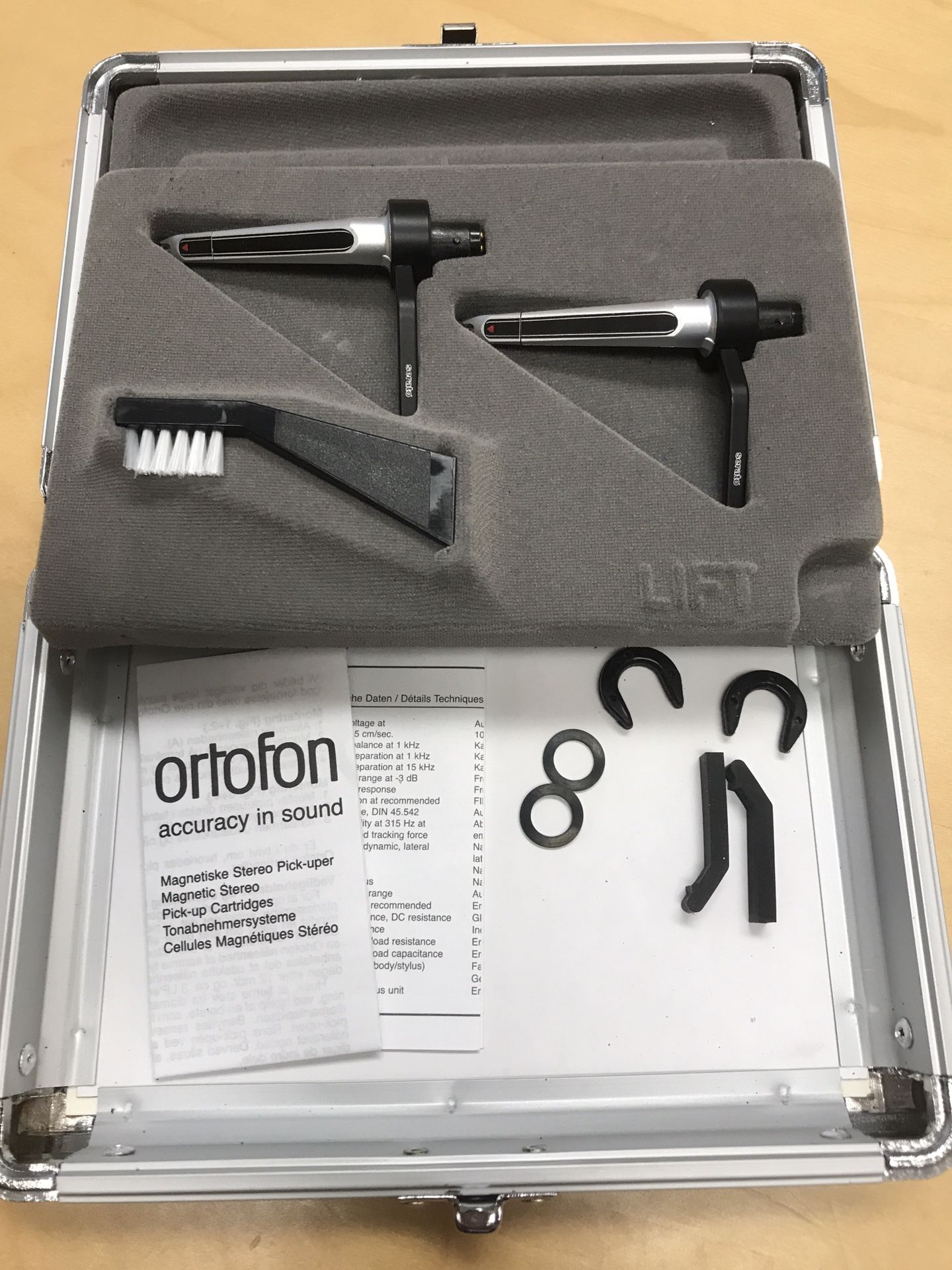Ortofon/Serato Concorde S120 Twin Pack 2 x DJ Cartridges each fitted