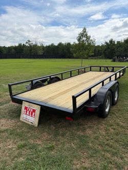 17' tandem axles trailer