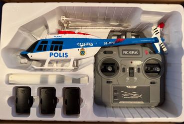 RC ERA C138 Pro Bell 206 RC Helicopter – 3 Batteries