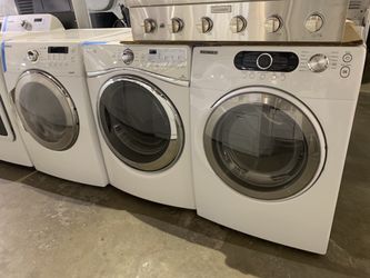 Front load electric dryers working perfectly with 4 months warranty