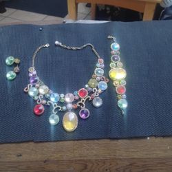 Vintage Rhinestone Costume Jewelry $100