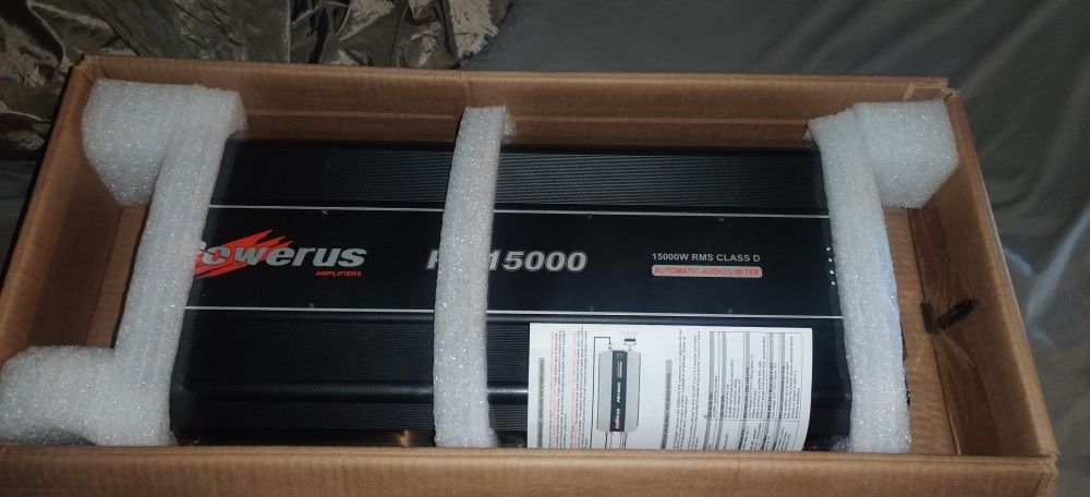 Powerus 15000 Amplifier Rockford Fostgate Dd Audio Z2c Sundown Audio Sound Digital