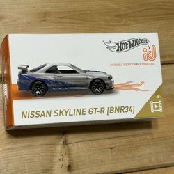 * Hot Wheels id NISSAN SKYLINE GT-R [BNR34] New * BRAND NEW