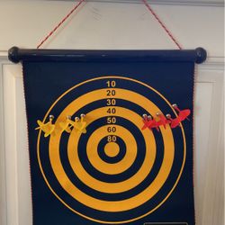 Double Sided Magnet Dart Board.
