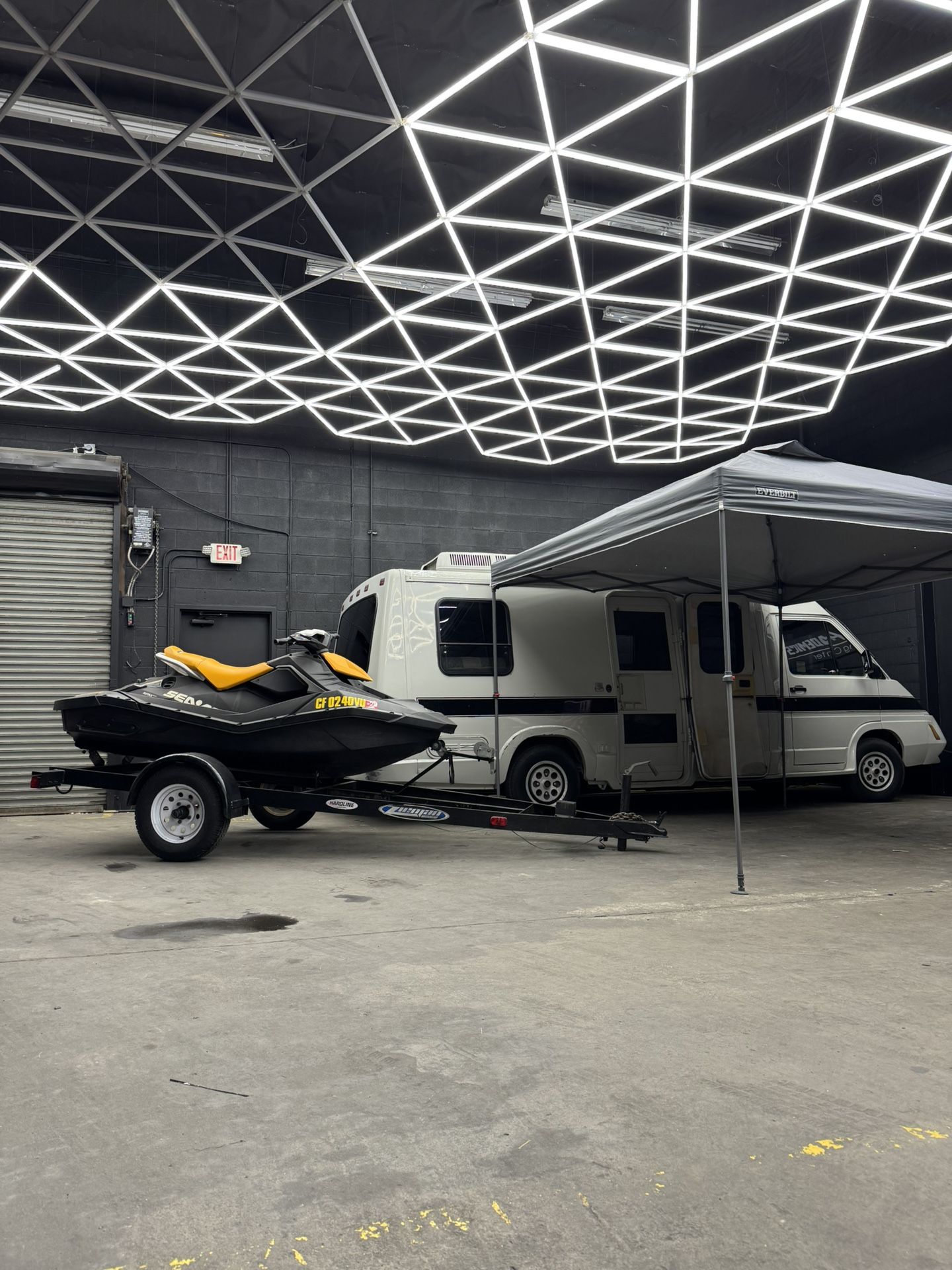 Rv Motor Home Jetski