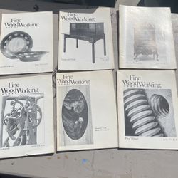 Fine Woodworking Magazines 