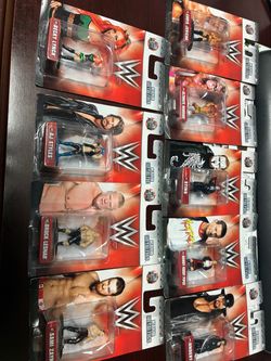 WWE Nano Metalfigs Die-Cast Figures Set of 8