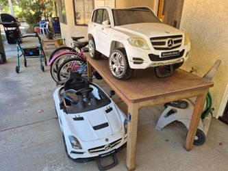 Mercedes Benz kids ride-on cars (age 3-7)
