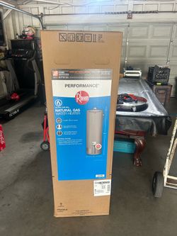 Rheem 40 gallon water heater natural gas