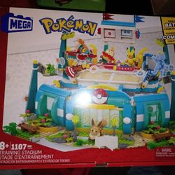 POKEMON LEGO  TRAINING  STADIUM MEGA BLOCKS  LEGO SET