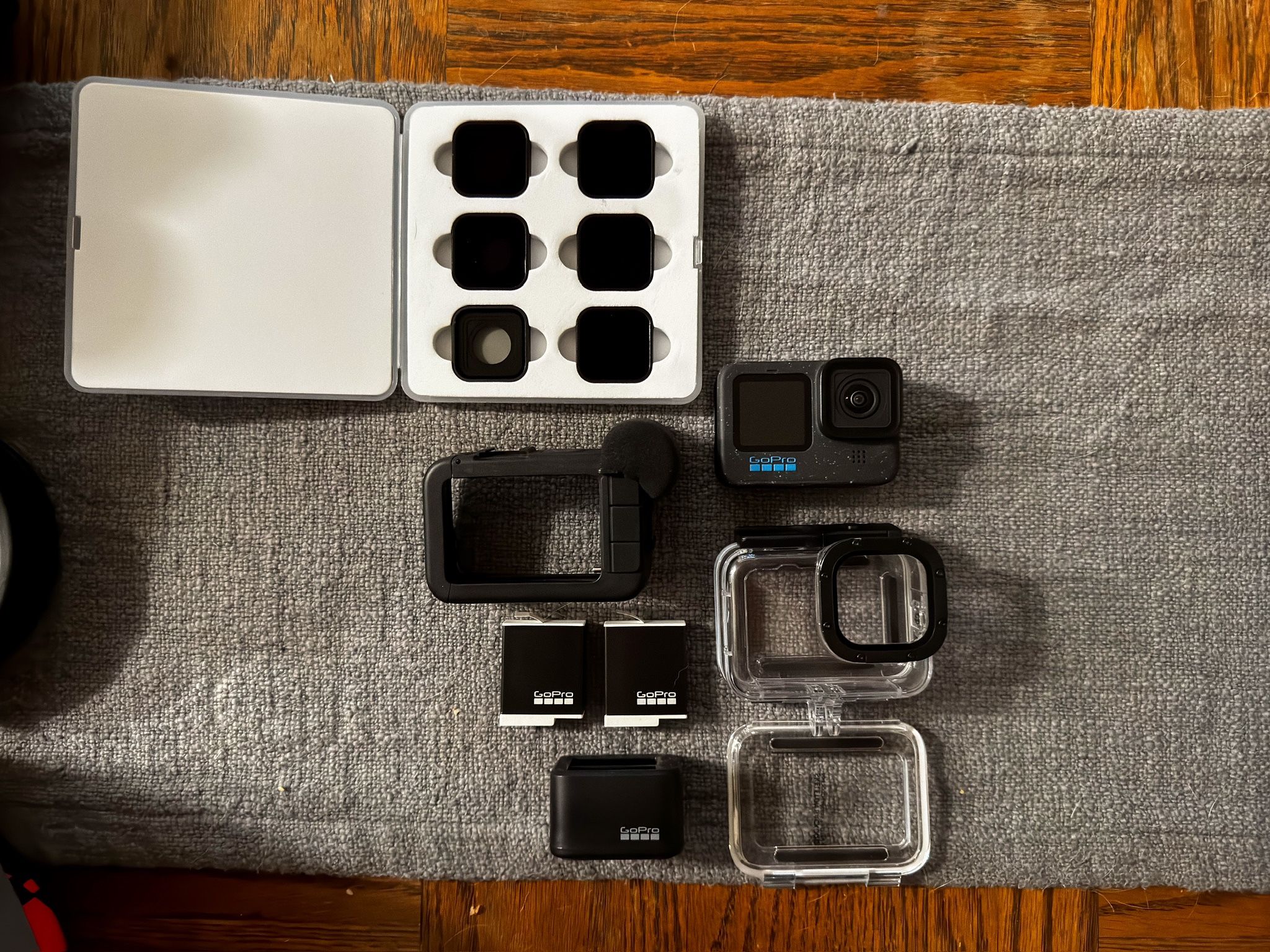 GoPro Hero 12 Black w/ Accessories (NO TRADES OR PARTING OUT)