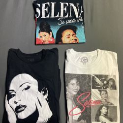 Selena Quintanilla (3) Shirts - Read Description