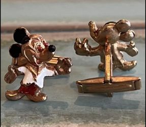 Vintage Disney Mickey Mouse Cufflinks