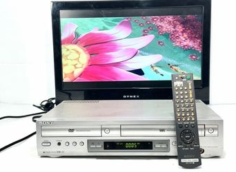 Sony SLV-D300P Progressive Scan DVD VCR Combo Player W Remote  *Tested