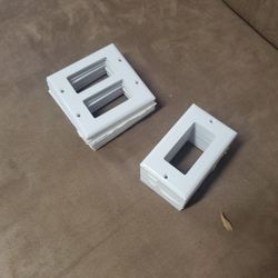 White Decor Wall Plate Covers