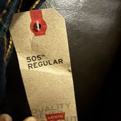Levi 505 Regular fit men jeans W32 L30