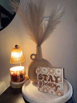 Pink Vase and matching sign