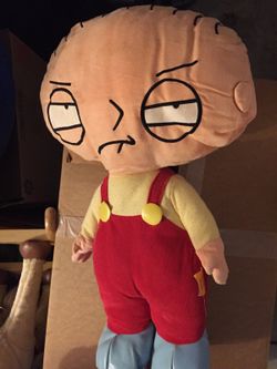 Stewie a stuffed doll