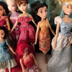 Disney Assortment Of Princess Dolls