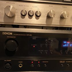 Denon Avr-683 Receiver  5.1 Channels