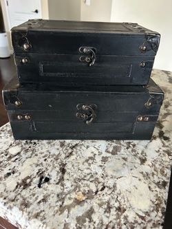 Two Home Decor Boxes
