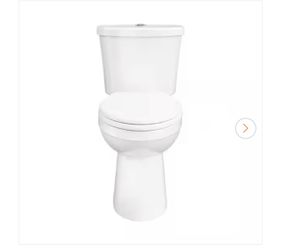 Maxwell Select 12 in. Rough-in 2-Piece 1.0/1.28 GPF Dual Flush Elongated Toilet in White with Soft Close Seat Included