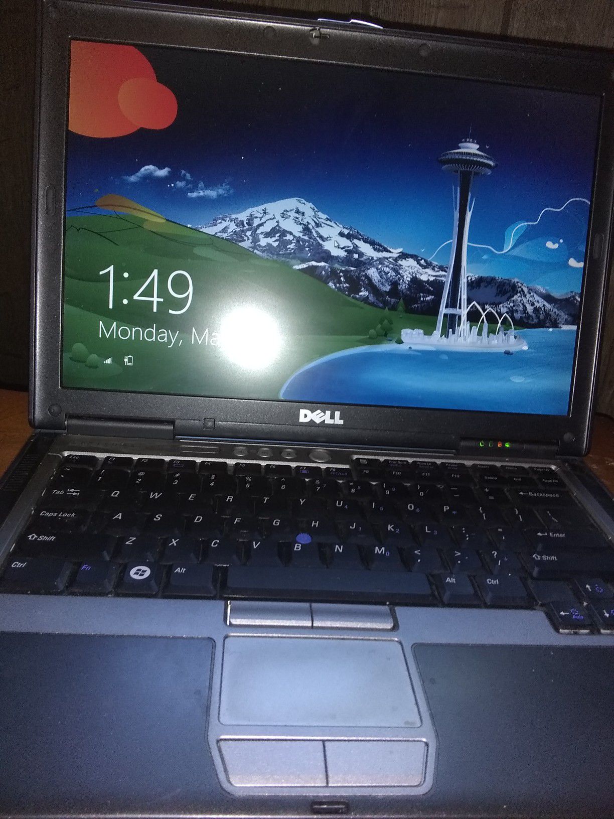 Dell Latitude D630 Laptop Windows 7 installed 80gb