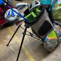 Golf Club Set With Bag Junior 
