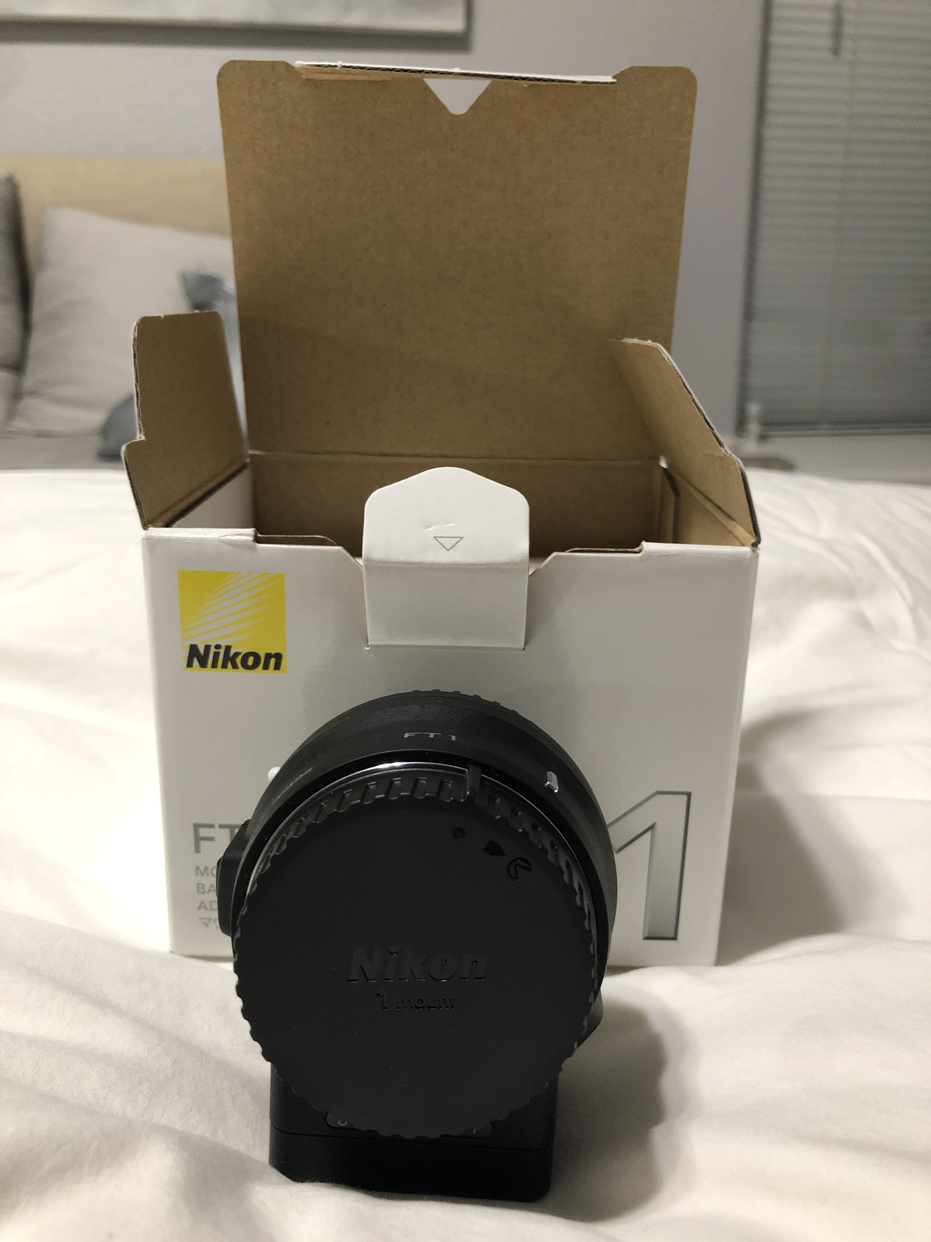 Nikon FT-1 mount adapter