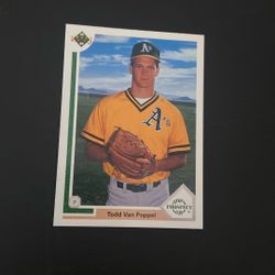 91 Upper Deck.  Todd Van Poppel #53