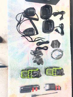 2 HAM RADIOS WITH ACCESSORIES ALL FOR $40 new!!