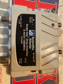 SCIENTIFIC ATLANTA- Surge Gap Drop Amplifier