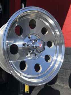 17” rebel racing Sahara 6 lug machined clear coat.