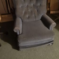 Old School Recliner Works Perfectly 