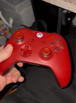 Red Xbox controller one and series x/s