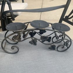 cute black candle holder